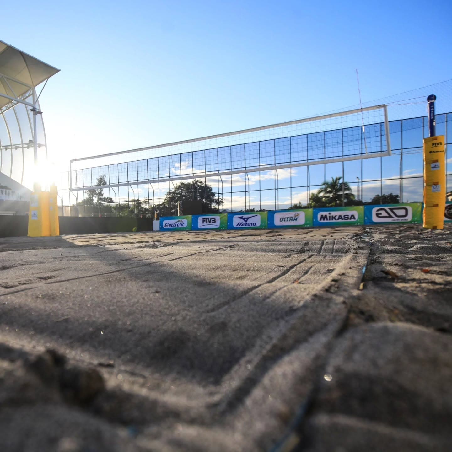 Cancha de voleibol playa FESAVOL